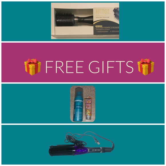 GIFTS + Hot Tools Pro Artist Black Gold One-Step Detachable Blowout & Volumizer - Picture 2 of 11